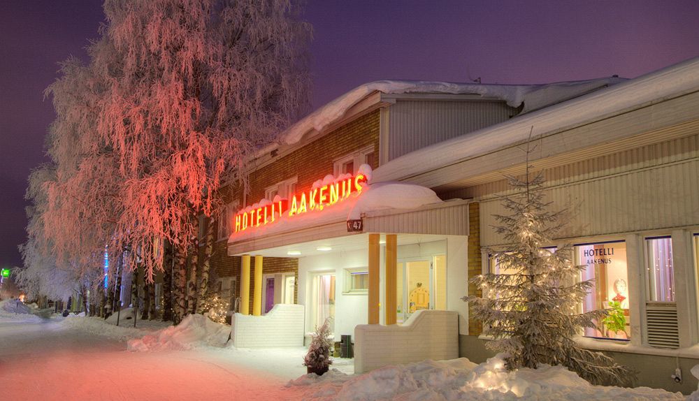 Hotel Aakenus Apartments Rovaniemi Eksteriør bilde